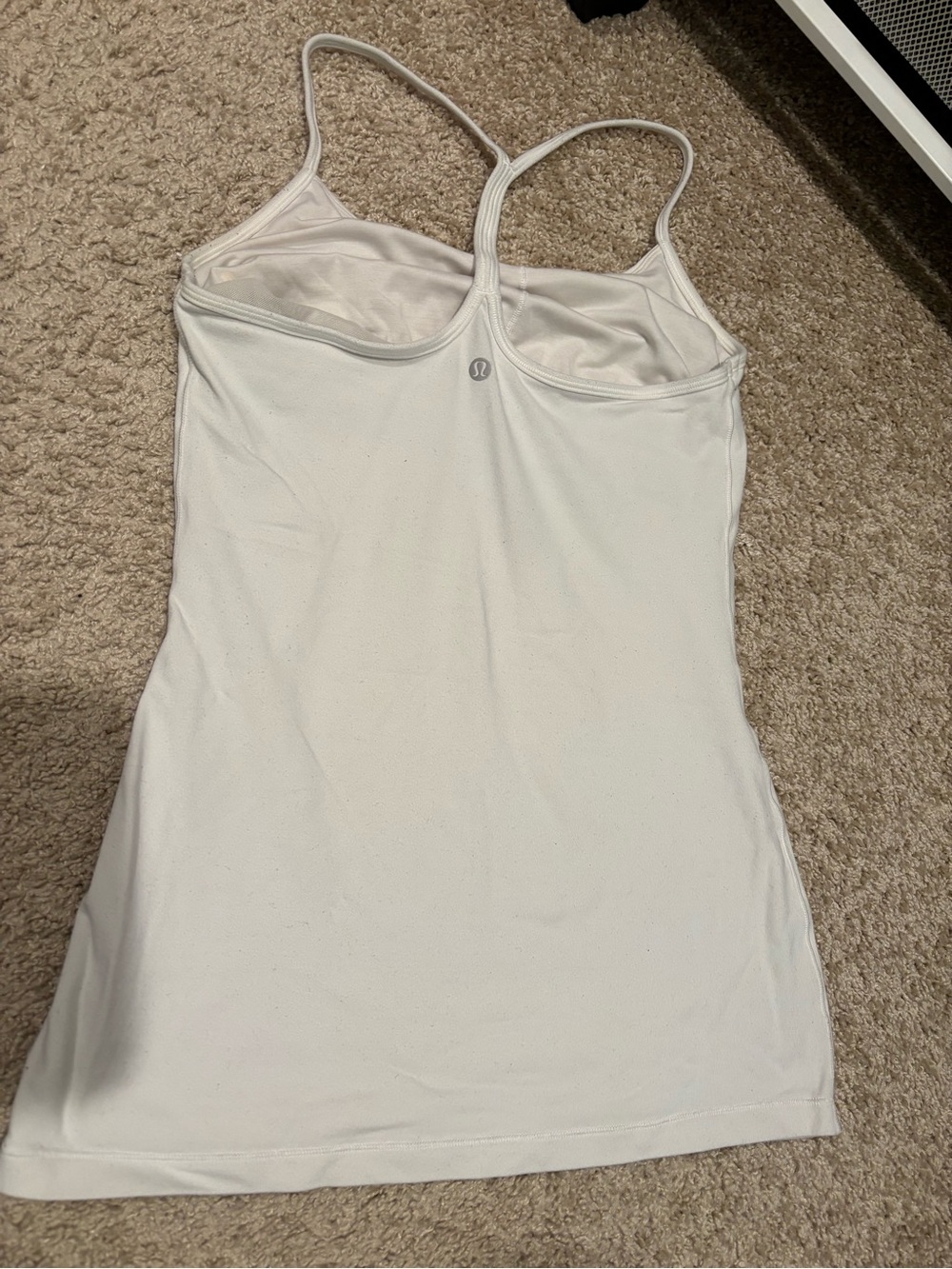 lululemon athletica White Tank Top